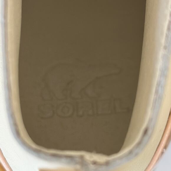 Sorel NEW Brex Heel Chelsea Boot in Natural, Pardox Pink Waterproof Size 11 - Picture 11 of 14